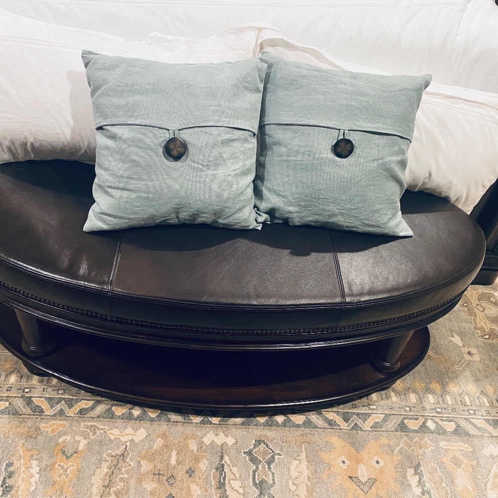 Set of 2 Linen Pottery Barn pillows